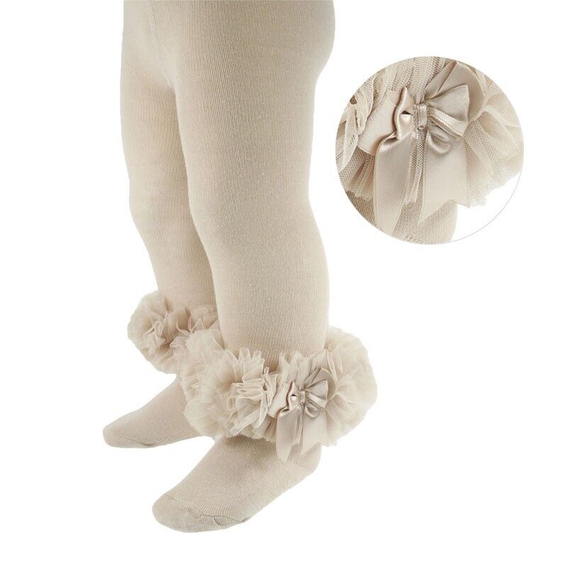 Baby frilly tights best sale