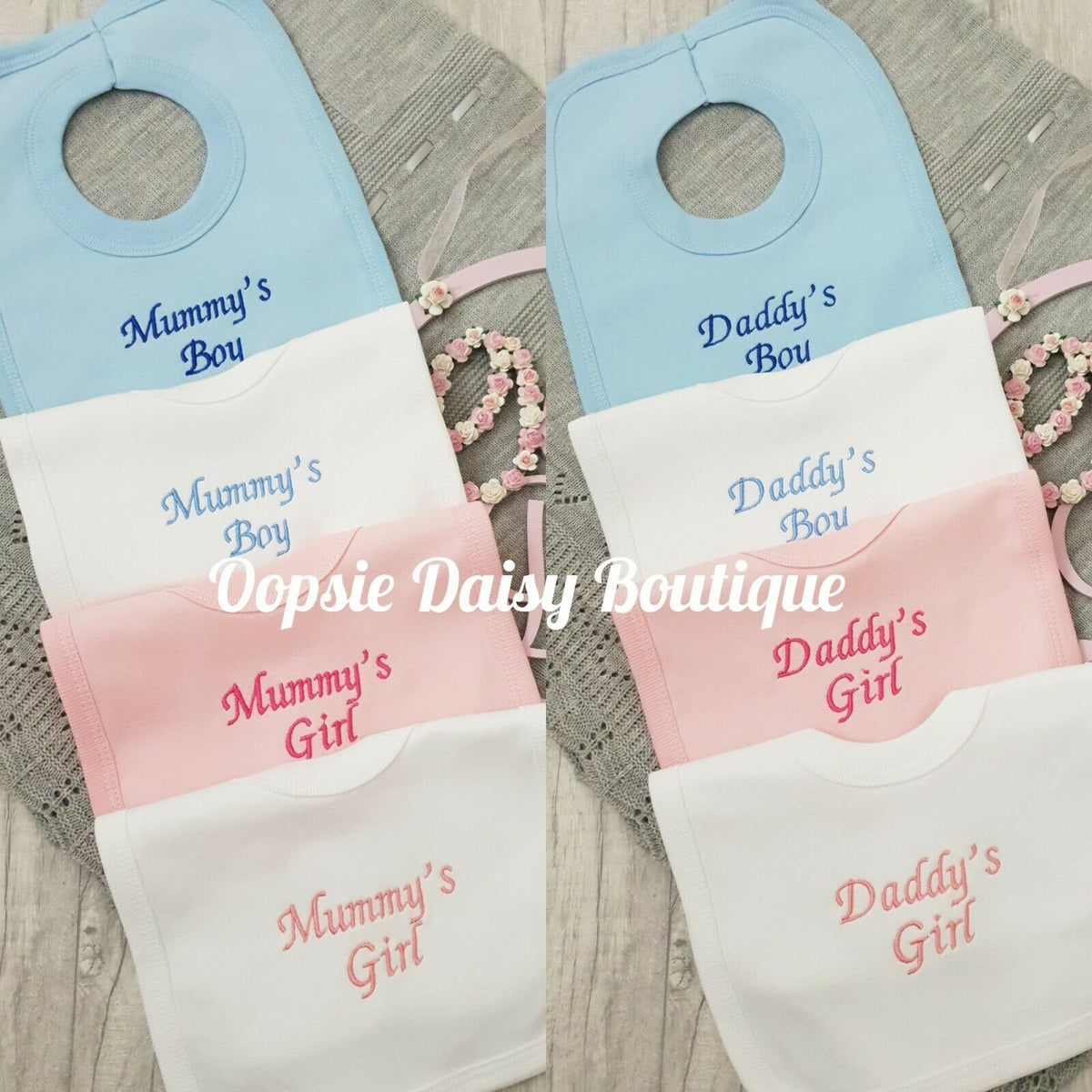 Daddys girl sale bib