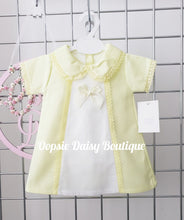 Load image into Gallery viewer, Girls Pretty Lemon Ribbon Dress