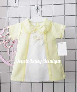 Girls Pretty Lemon Ribbon Dress