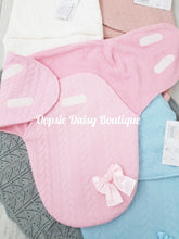 Load image into Gallery viewer, Personalised Baby Swaddle Wrap Baby Pram Nest