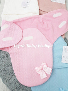 Personalised Baby Swaddle Wrap Baby Pram Nest