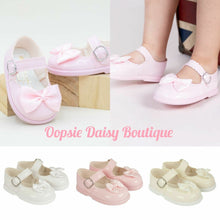 Load image into Gallery viewer, Girls Baypods Walking Shoes Ribbon Shoes T-Bar