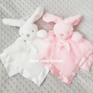 Baby Bunny Comforter with Ribbon - Baby Blanket