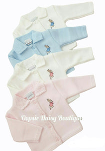 Baby Boys Girls Peter Rabbit Cardigans Dandelion