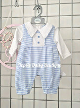 Load image into Gallery viewer, Baby Boys Blue 2 Piece Sets