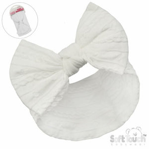 Baby Headband Big Bow Headbands 0-18mths