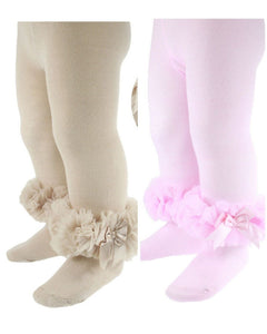 Baby Girls Frilly TuTu Tights Spanish Romany Style