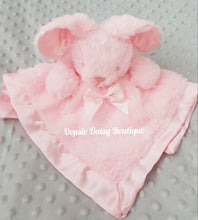 Load image into Gallery viewer, Baby Bunny Comforter with Ribbon - Baby Blanket
