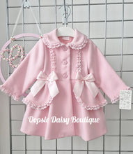 Load image into Gallery viewer, Girls Pink Traditional Style Coat