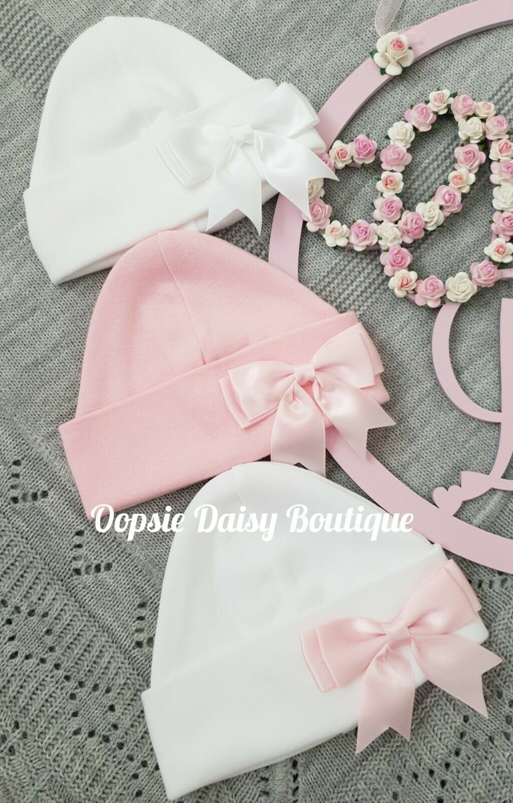 Baby girl store cotton hats