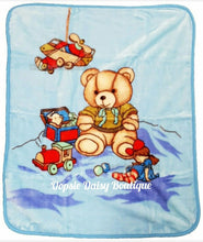 Load image into Gallery viewer, Baby Blanket Supersoft Mink Soft Fleece Blanket Boys