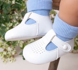 Cream Baby Shoes Baypods Sizes upto 18mth