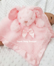 Load image into Gallery viewer, Baby Bunny Comforter with Ribbon