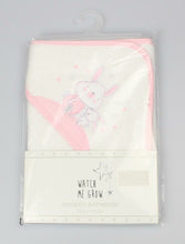 Load image into Gallery viewer, Baby Towel Hooded Baby Robe Pink Bunny